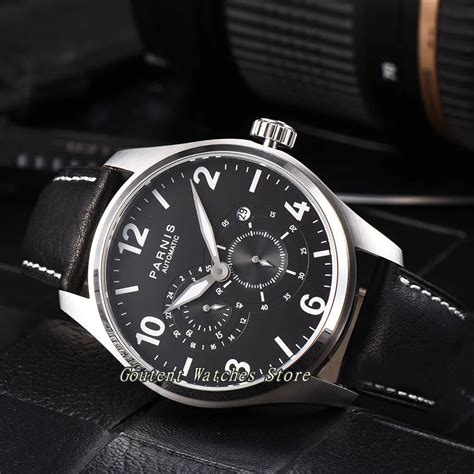 44mm parnis watch.